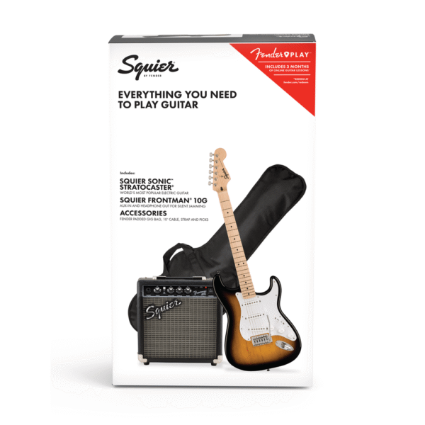 Squier Sonic Stratocaster Electric Guitar Pack - Image 17