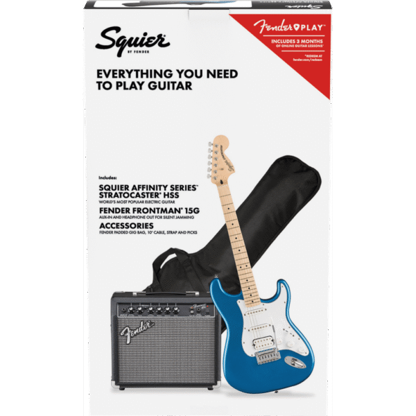 Squier Affinity Series Stratocaster HSS Electric Guitar Pack - Image 16