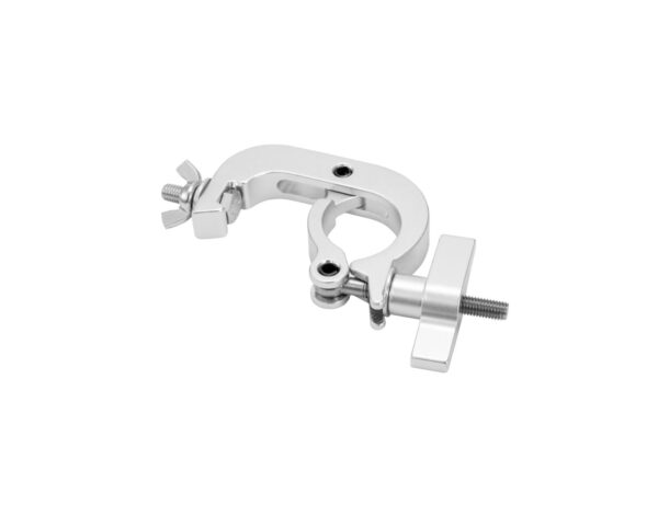 EUROLITE Extra Narrow 20mm Truss Hook Silver 100kg WLL - Image 2