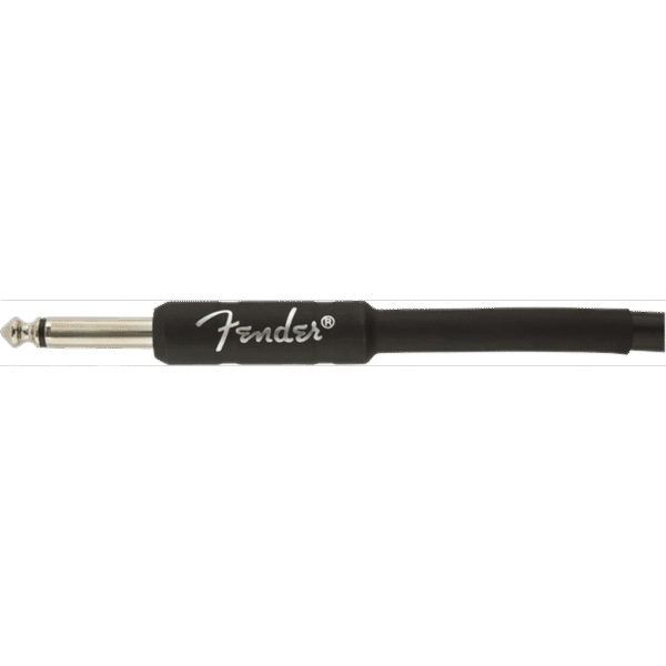 Fender Professional Series Straight to Right Angle Instrument Cable - Black - Image 4