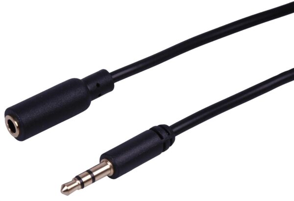 Pro Signal Stereo 3.5mm Jack Plug to Jack 3.5mm Socket Extension Lead 10m