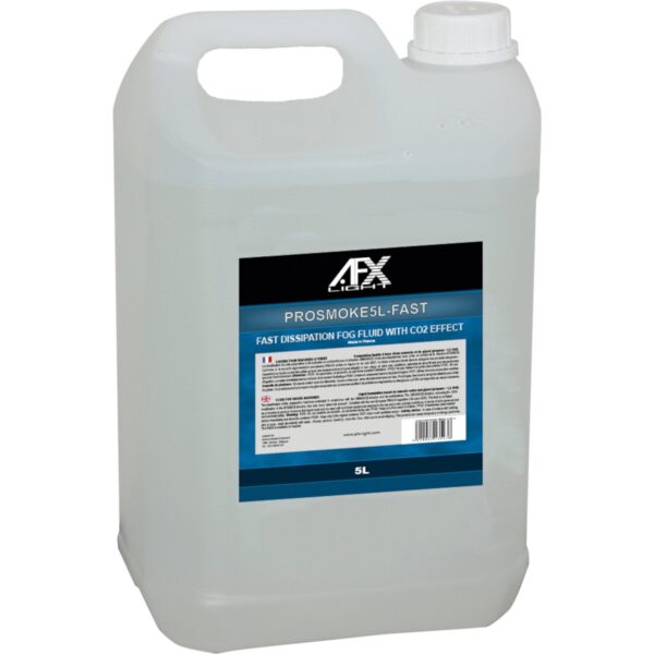AFX PROSMOKE5L-FAST Fast Dispersion CO2 Effect Smoke Fluid 5L