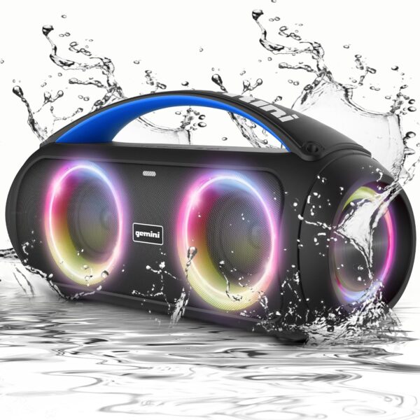 Gemini Sound GGO-230L Portable Bluetooth Speaker Waterproof - Image 2