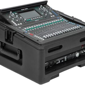 SKB 1SKB-R102W 10U x 2U Rolling Compact Rack Rig