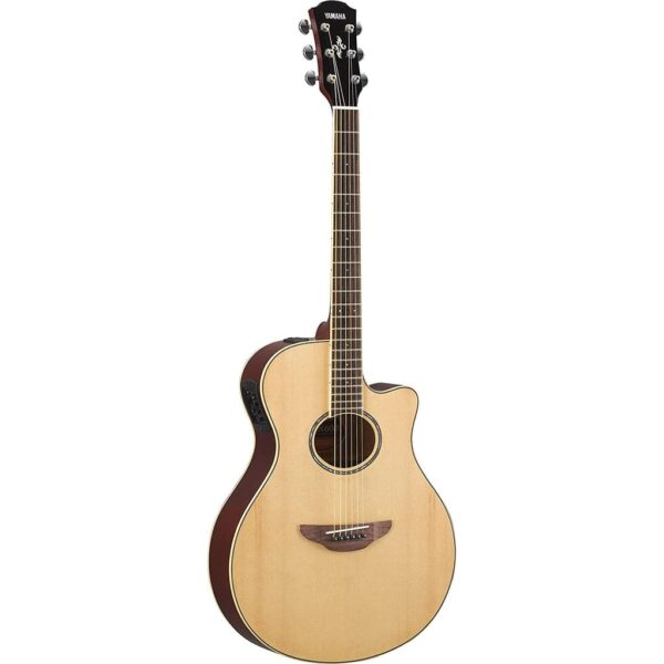 Yamaha APX600 Thin-line Cutaway Acoustic Electric Guitar - Image 4