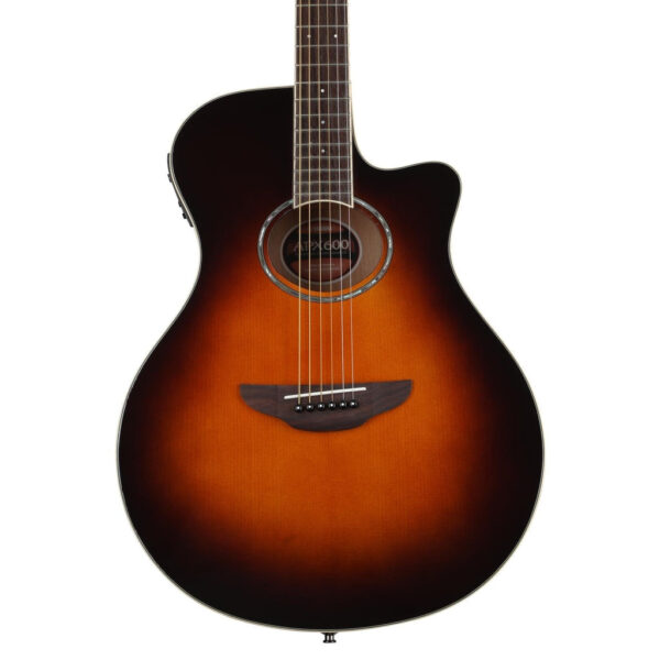 Yamaha APX600 Thin-line Cutaway Acoustic Electric Guitar - Image 2