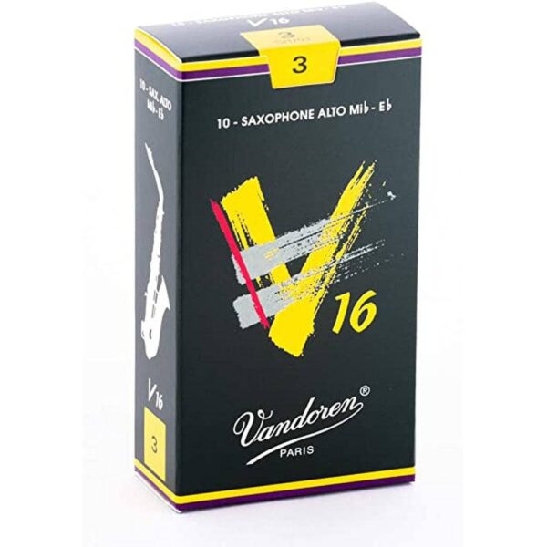 Vandoren V16 Alto Saxophone Reeds - 10 Pack - Image 3