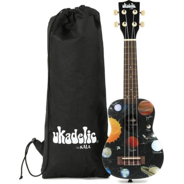 Kala Ukadelic Graphic Top Soprano Ukulele - Image 11