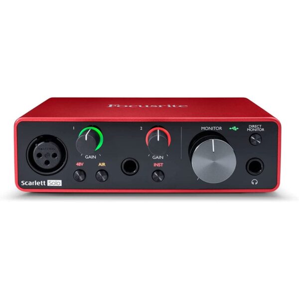 Focusrite Scarlett Solo 3rd Gen USB Audio Interface - Image 2