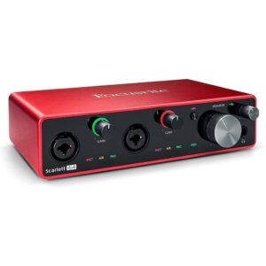 Focusrite Scarlett 4i4 3rd Gen USB Recording Interface