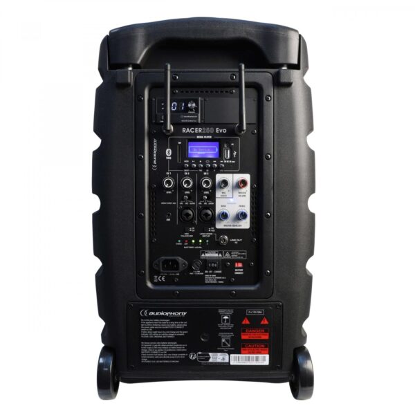 Audiophony RACER250 Evo Portable Battery PA System - Image 4