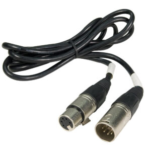 Chauvet DMX Cable 5-Pin XLR Male to XLR Female 1.5m (5 foot)