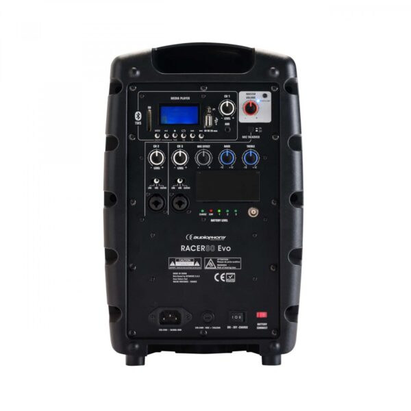 Audiophony RACER80 Evo PA System Battery Bluetooth - Image 4