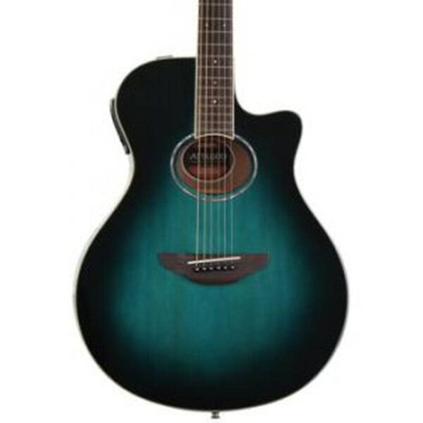 Yamaha APX600 Thin-line Cutaway Acoustic Electric Guitar - Image 9