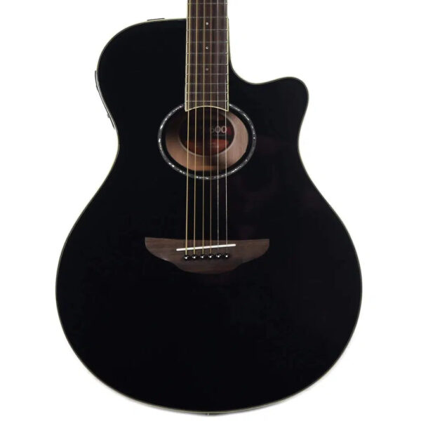 Yamaha APX600 Thin-line Cutaway Acoustic Electric Guitar - Image 3