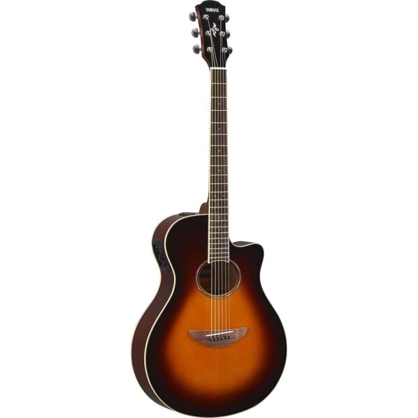 Yamaha APX600 Thin-line Cutaway Acoustic Electric Guitar - Image 5