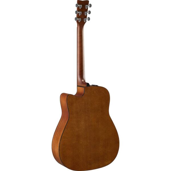 Yamaha FGX800C Dreadnought Cutaway Acoustic Electric Guitar - Natural - Image 5