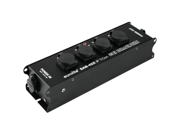 EUROLITE SAB-42X IP T-Con Power Split Box TRUE1 Splitter - Image 4