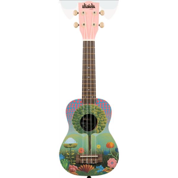 Kala Ukadelic Graphic Top Soprano Ukulele - Image 2