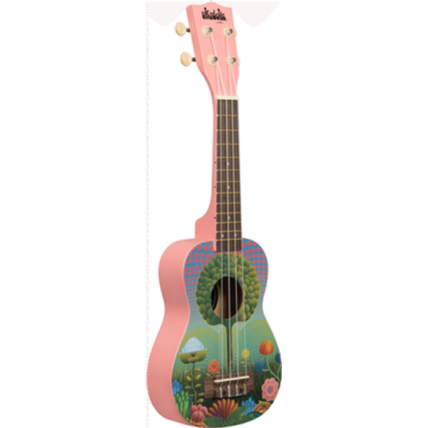 Kala Ukadelic Graphic Top Soprano Ukulele - Image 6