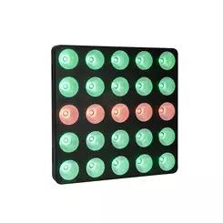 Eurolite LED Pixel Matrix Panel 5x5 RGB/WW Pixel Control DMX