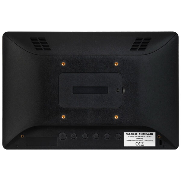 Fonestar TAB-10-16 – 10″ Android POE Touch Screen Control Panel for NMX Series Matrix Systems - Image 3