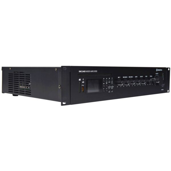 Adastra RMC120D 120W 100V Mixer Amplifier with CD, DAB+, Bluetooth & MP3 Player - Image 4