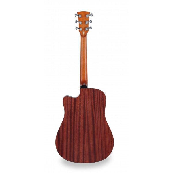 Soundsation EDGE SOLID SDNCE-YSB Dreadnought Cutaway Acoustic Guitar - Image 2