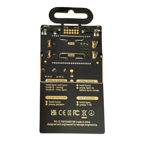 Teenage Engineering PO-12 Pocket Operator Rhythm Drum Machine - Image 3