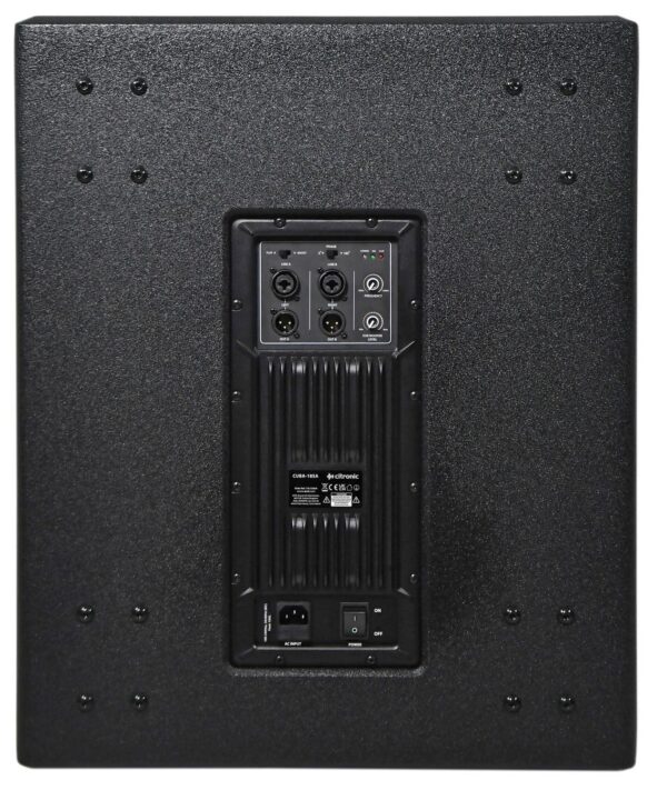 Citronic CUBA 18" 2400W High Power Active Subwoofer - Image 2