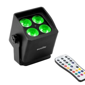 EUROLITE AKKU Mini IP UP-4 QCL Spot MK2 IP65 Rechargeable Battery Uplighter