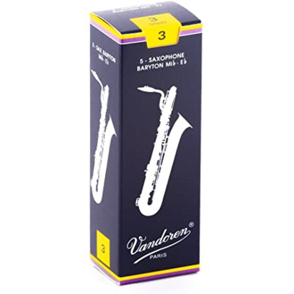 Vandoren Traditional Saxophone Reeds - 5 Pack - Image 2