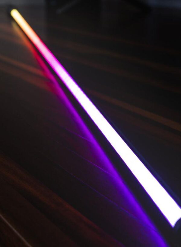 Ibiza Light MAGIC-COLOR-STICK 1.5M Black LED Lighting *BSTOCK* Tube App Control - Image 2