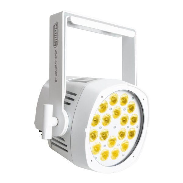 Briteq BT-COLORAY 18FCR White Housing IP65 LED Par 18 x 8W RGBW - Image 3