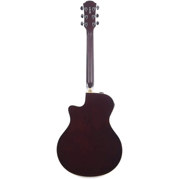 Yamaha APX600FM Flame Maple Acoustic-Electric Guitar - Amber - Image 4