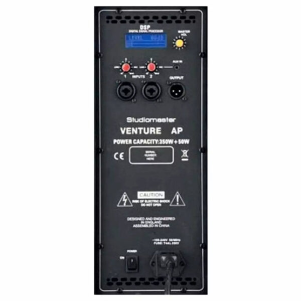 Studiomaster Venture 15AP DSP 15" Active Speaker - Image 3