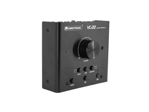 Omnitronic VC-22 Active Volume Controller inc Source Selection & Bluetooth - Image 5