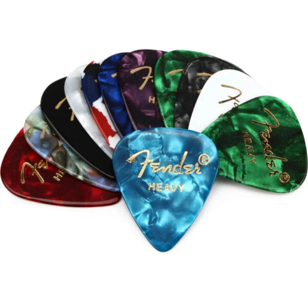 Fender 351 Celluloid Guitar Pick Medley (12-pack) - Image 3