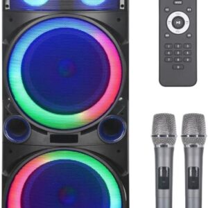 Intimidation HTM-7011 Portable Battery Speaker 2x10" *B-STOCK*