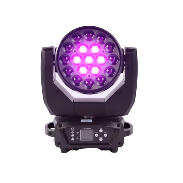 Thor PL-65 LED Beam Wash Moving Head 19 x 15W Osram RGBW LED *BSTOCK* - Image 3