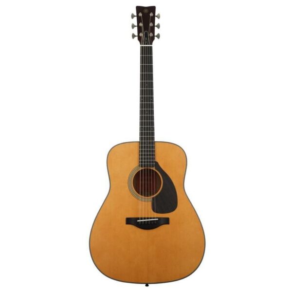 Yamaha FG5 Red Label Acoustic Guitar - Natural - Image 2