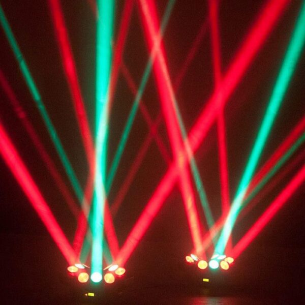 Intimidation 9BEAM-MINI Spider 9 x 10W RGBW LED Dynamic Light Effect - Image 5
