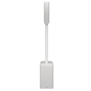 QSC KC12-WH 3000W Active 3-Way Column Loudspeaker System Bluetooth White