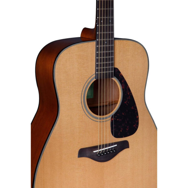 Yamaha FG800J Dreadnought Acoustic Guitar - Natural - Image 5