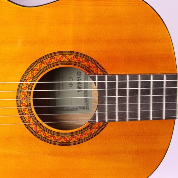 Yamaha C40II Full-scale Classical Guitar - Natural - Image 9