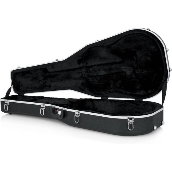 Gator Deluxe ABS Molded Acoustic Dreadnought Guitar Case - Image 3