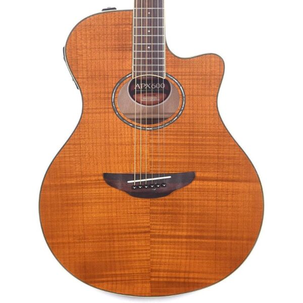 Yamaha APX600FM Flame Maple Acoustic-Electric Guitar - Amber