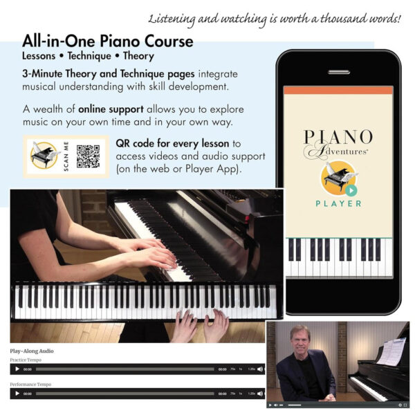Adult Piano Adventures All-In-One Piano Course - Image 3