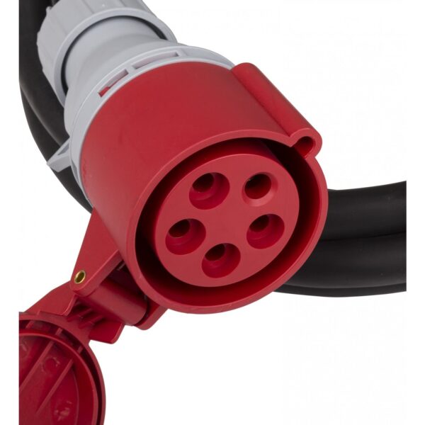 Hilec 10M 32A Male - 32A Female 3PH 6mm 5C Cable 3 Phase 415V H07RN-F Rubber - Image 2