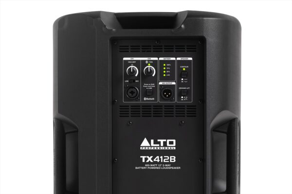 Alto TX412B 600W 12" Battery Powered Bluetooth PA Loudspeaker - Image 5